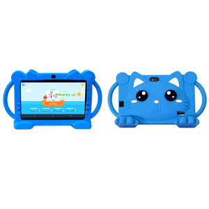 Custodia per Tablet con Supporto da Manubrio 7" Android 12 MTK 2GB 32GB Angolo Regolabile Videoconferenze a Mani Libere WiFi FM Type-C per Bambini - Product Image 1