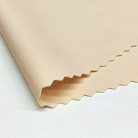 Tissu tricoté interlock uni semi-mat, haute élasticité, respirant, 200 GSM, 49 % nylon, 51 % élasthanne, pour vêtements de sport pour garçons