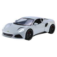 Haochi H82042 Modèle de voiture de sport à l'échelle 1:24 en alliage moulé sous pression avec fonction de recul et portes ouvrables pour les 14 ans et plus