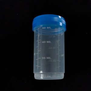 Vaso para Esputo Desechable Wei Hong de 60 ml, Transparente, con Tapa de Rosca, Esterilizado, Envasado Individualmente, para Recolección de Muestras - Product Image 2