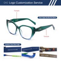 Lunettes de lecture œil de chat pour femmes en gros, monture PC à motifs tendance, verres transparents AC, lecteurs à la mode, personnalisables OEM