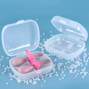 Boîte de rangement pour couverts SUNSHING de qualité alimentaire, conteneur pour ustensiles de bébé, organisateur de cuillères pour nourrissons, étui de voyage pour ustensiles de tout-petits - Product Image 4
