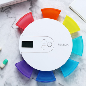 Nhà Máy Bán Buôn Xách Tay Mini 7-Lưới Nhựa Y Học Lưu Trữ Hộp Nhỏ Xách Tay Thuốc Lưu Trữ Trường Hợp Một Tuần Du Lịch Bao Bì - Product Image 1