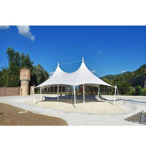 Toldo Solar de Forma Única Personalizado, Estructura de Membrana Tensada de PVDF PTFE, Carpa para Jardín - Product Image 1