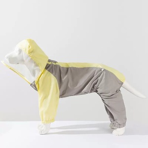 Jas hujan anjing besar anjing, besar tahan air sederhana <span class=keywords><strong>Golden</strong></span> <span class=keywords><strong>Retriever</strong></span> Labrador luar ruangan perjalanan pakaian anjing peliharaan - Product Image 6