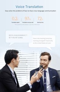 เครื่องแปลภาษาอัจฉริยะพกพา ไอเอ็นที ที่ต้องมีสำหรับการเดินทางและการประชุม พร้อมด้วยการช่วยเหลือจากผู้ช่วย GPT ขายตรงจากโรงงาน - Product Image 2