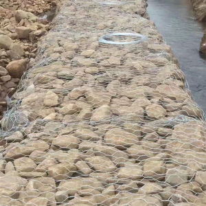 XBY Twisted Hexagonal Hole Cut and Woven Gbion Construction <span class=keywords><strong>Wire</strong></span> <span class=keywords><strong>Mesh</strong></span> Gabion Box para diversas aplicaciones - Product Image 6