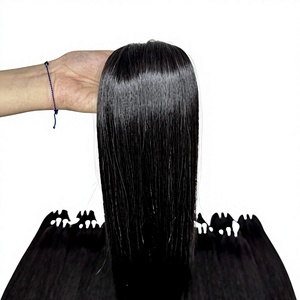 Ksix Hair Cheveux Vietnamiens Bruts 100% Humains Vrais Lisses Naturels Cuticules Alignées Super Double Drawn 100g Paquets pour Perruques Femme - Product Image 1