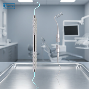 Explorador Dental Manual 6flowers DE-472 Clase I, Certificado ISO 9001:2015, Garantía de 1 Año, para Limpieza y Relleno Dental - Product Image 2