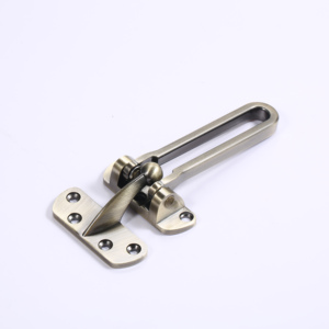 דלת אבטחה הבית מנעול נדנדה בר כסף סגסוגת אבץ נגד גניבה דלת מגן בטיחות לילדים פקק - Product Image 2