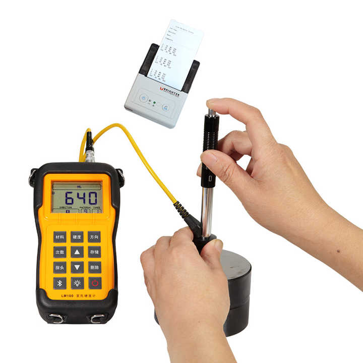 ポータブルハンドヘルドリープ硬度計デュロメーター硬度計大型LCD付き