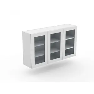 One piece kitchen units use for wall glass cabinet