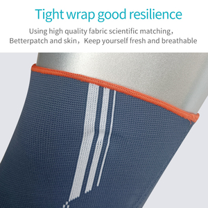 Genouillères <span class=keywords><strong>de</strong></span> sport unisexes en spandex et nylon respirantes et légères, compression, basketball, course en plein air, protection, soulagement du ménisque - Product Image 2