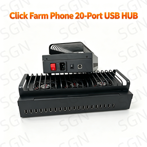 กล่องด็อกเตอร์20พอร์ต USB สำหรับ Samsung <span class=keywords><strong>iPhone</strong></span>, กล่องโทรศัพท์สำหรับ Samsung <span class=keywords><strong>iPhone</strong></span> Server แชสซี USB ฮับจัดการโทรศัพท์ในฟาร์มซอฟต์แวร์ P20 - Product Image 4