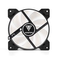 Ventilateur PWM à roulement fluide résistant aux hautes températures de 120 mm, sans LED, stable, pour climats chauds et boîtiers d'ordinateur mal ventilés
