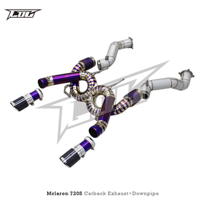 Sistema de Escape Boska de Fábrica para Mclaren 720S Spider/Coupe 4.0T 2017-2019, Tubo de Titanio Recto para Auto de Calle, Catback, Downpipe - Product Image 2