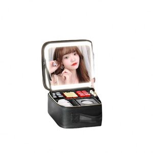 Trousse de Maquillage Portable Étanche avec Miroir LED Intégré – Certifiée BSCI - Product Image 6
