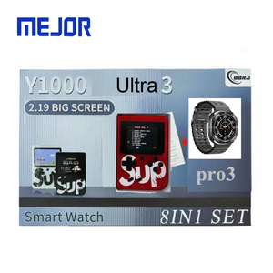 Bảng điều khiển trò chơi 4 trẻ em đồng hồ không dây y1000 hộp chơi game cộng với Bộ Quà Tặng tai nghe 7 trong 1 trò chơi đồng hồ thông minh - Product Image 4