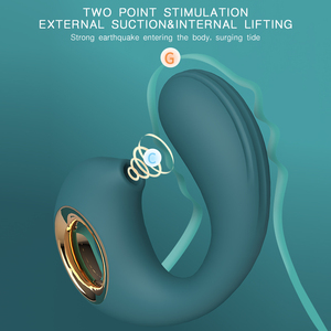 G-spot pemijat <span class=keywords><strong>Dildo</strong></span> untuk Wanita Wanita mainan seks dewasa alat penghisap vakum Stimulator klitoris untuk wanita - Product Image 4