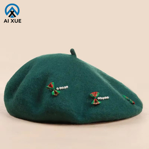 Nouveau Béret Français Tricoté de Haute Qualité 2026 – Vente Chaude en Gros, Tendance et Original pour Femmes et Filles - Product Image 1
