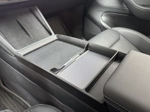 Organizador de Almacenamiento Multifuncional para Consola Central <span class=keywords><strong>Waman</strong></span>, Caja de Vidrio, Material ABS, Acabado Mate, Fácil Instalación para Tesla Model Y - Product Image 4