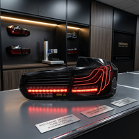 Feu arrière LED OLED fumé rouge pour BMW Série 3 F30 F35 2013-2018 Clignotant séquentiel Plug&Play