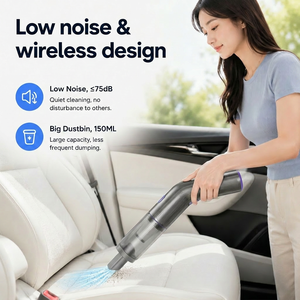 Aspiradora de Coche Mejorada de 100W sin Escobillas X001 20kPa, Limpiador Interior Profesional Portátil <span class=keywords><strong>para</strong></span> Taller Automotriz - Product Image 3
