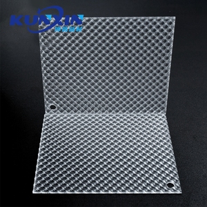 Bán Hàng Nóng Chống Lóa Ánh Sáng Tuyến Tính Bìa <span class=keywords><strong>PMMA</strong></span> Acrylic Ánh Sáng Khuếch Tán 4X8 Tấm Nhựa Ugr 19 Lăng Kính Khuếch Tán - Product Image 6