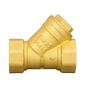 Filtro de Latón en Forma de Y DN15-DN100 de Bajo Precio y Duradero para Agua, con Malla de Acero Inoxidable y Rosca Interna - Product Image 1