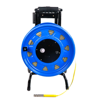 Mètre de profondeur de puits 50m 100m 150m 200m, jauge de niveau d'eau à câble, jauge de niveau d'eau en plastique pour forage