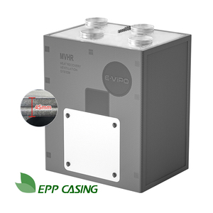 Système de récupération d'air E-VIPO WiFi ERV, système de ventilation mécanique à récupération de chaleur EPP HRV, unité de ventilation mécanique à <span class=keywords><strong>double</strong></span> flux d'air frais VMC - Product Image 4