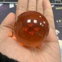 5.7cm 1-7 Étoiles Dragon Anime Figure Boule de Cristal Shenron DBZ PVC Figurines En Résine 3D Boules Modèle Jouets Enfants Cadeau Poupées