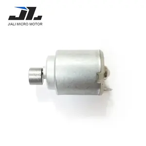 JL-RE140 3v 6v 9v 12v DC Motor getar kecepatan tinggi dengan Motor berat Vibrator Mini untuk mainan pintar