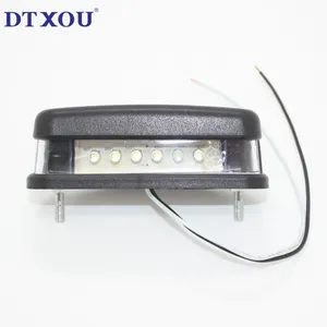 2023 Motorcycle LED license plate lighting 1w battery powered license plate light