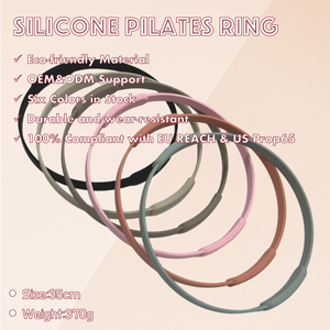 Anillo de Pilates de Silicona de 35 cm, Ecológico, Duradero, Accesorio de Ejercicio y Fitness para el Hogar - Product Image 2