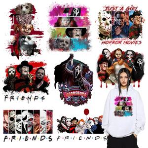 Sin Pedido Mínimo, Adhesivos de Vinilo Termoadhesivos Personalizados con Diseños de Dibujos Animados en Goma/PET, Logotipo Impreso en Plastisol para Ropa - Product Image 1