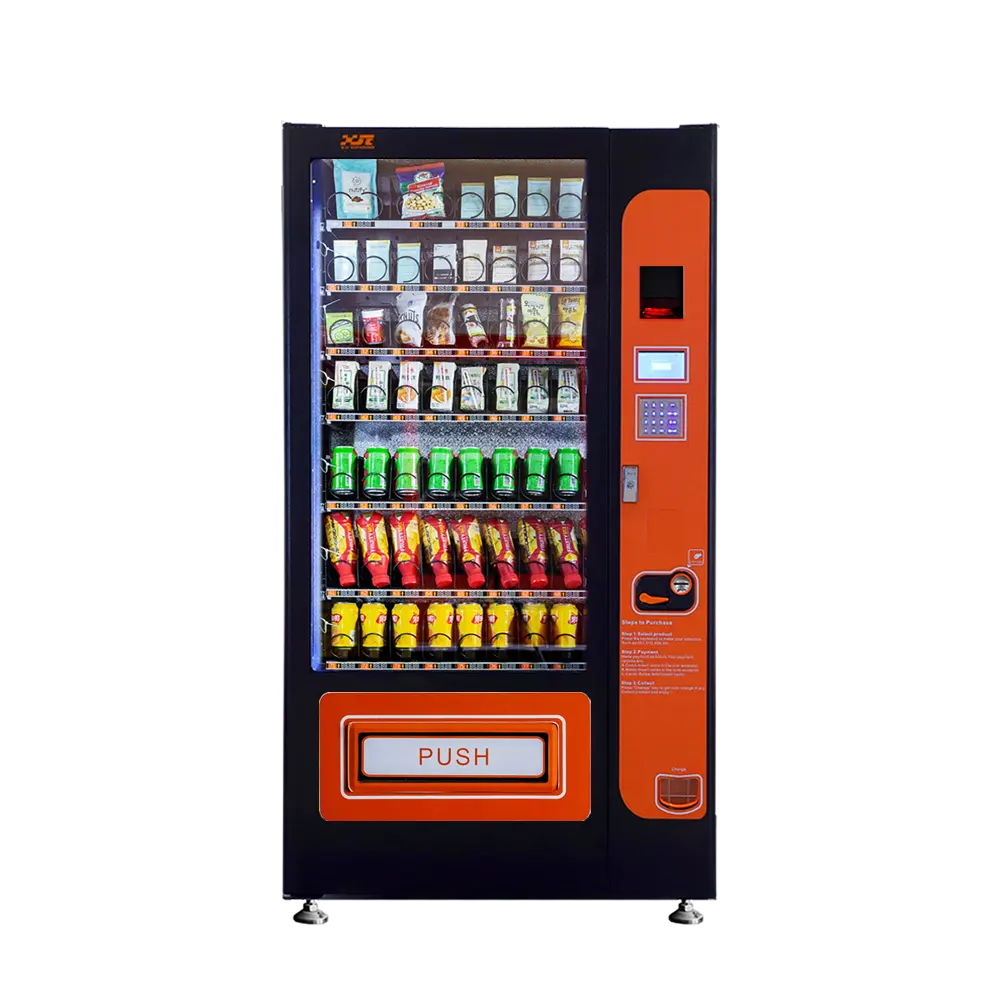 Xy Hot Selling Plaatwerk Fabricage Automatische Zelfdrink Voedselautomaat