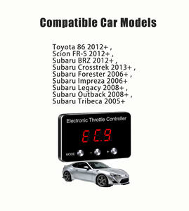 Contrôleur électronique d'accélérateur à 9 modes pour Toyota 86/Subaru BRZ/Forester 2012+ Amélioration instantanée de l'accélération <span class=keywords><strong>Booster</strong></span> de performance - Product Image 2