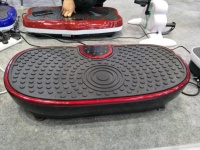 Machine de vibration corporelle électrique ABS Crazy Fit, plaque de massage portable pour usage domestique