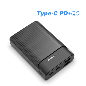 ที่กำหนดเองแบบ multi-INTERFACE 2 USB ชาร์จเร็<span class=keywords><strong>ว</strong></span> Type-C PD 10000mAh Power Bank PN-986 <span class=keywords><strong>pineng</strong></span> - Product Image 5
