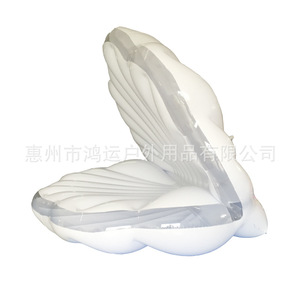 Cama Flotante con Carcasa de PVC 140x100cm Blanco Marfil para Hoteles y Resorts, Accesorios para Piscina - Product Image 4