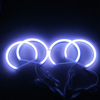 131mm 146mm multicolore SMD coton lumière rvb oeil d'ange phare Led halo Led anneau phare Led rgb voiture Led yeux d'ange pour voiture