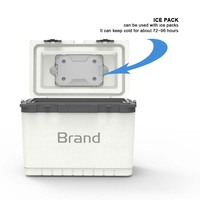 Refroidisseur de boisson de vaccin d'insuline de réfrigération de haute qualité 20L refroidisseur réutilisable avec sac de glace réutilisable pour l'hôpital de pique-nique
