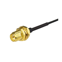Prix usine Mini câble coaxial RF 1.13MM RP-SMA femelle vers adaptateur U.Fl adaptateur Miniature cuivre SMA vers adaptateur U.Fl