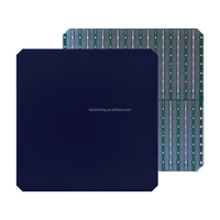 Célula Solar de Contacto Trasero de Alta Eficiencia de 8.3W 182*183.75 mm, Célula Solar Bifacial de Silicio Monocristalino Tipo P
