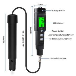 <strong>Dissolved</strong> <strong>Oxygen</strong> Meter with ATC,0-40.00 Mg/L Measurement <strong>Range</strong>,<strong>Dissolved</strong> <strong>Oxygen</strong> Test Kit for Pond Aquarium Aquaculture - Product Image 4