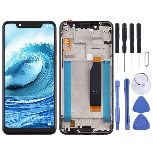 Mobile Phone Display for Nokia X5 LCD With Touch Screen Digitizer Assembly for Nokia 5.1 Plus