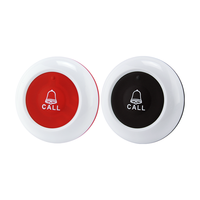 Système de bouton d'appel sans fil étanche de haute qualité système de téléavertisseur de bouton de serveur système de serveur d'appel de caboteur