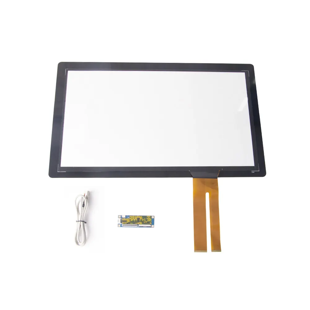 Waterdicht Touchscreen 10.1, 10.4, 12.1, 15, 15.6, 17, 17.3, 18.5, 19, 21.5, 23, 23.6, 27, 32 Inch Pacp Capacitieve Panel Kit