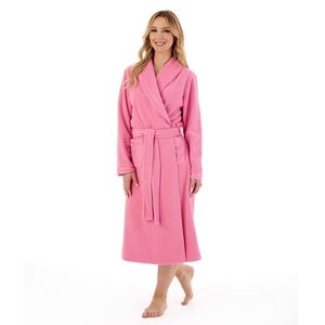Bata de <span class=keywords><strong>Mujer</strong></span> Elegante de Fábrica, Bata de Casa de <span class=keywords><strong>Polar</strong></span> con Forro <span class=keywords><strong>Polar</strong></span> Cálido para Dormir en Invierno, Camisones Baratos para <span class=keywords><strong>Mujer</strong></span> - Product Image 3